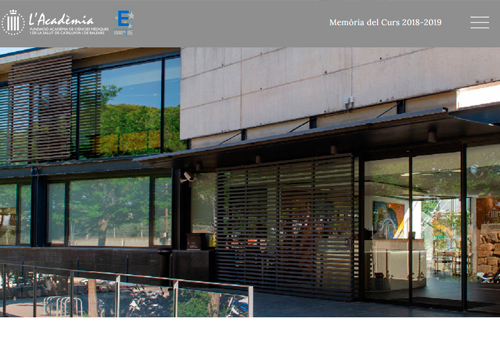 Memòria anual del curs 2018 - 2019